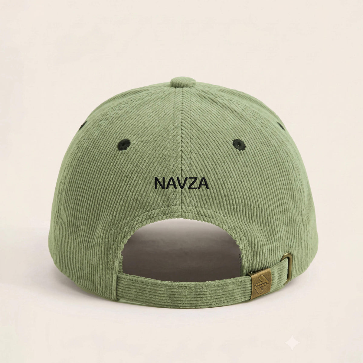 CORDUROY CAP MOSS GREEN NAVZA