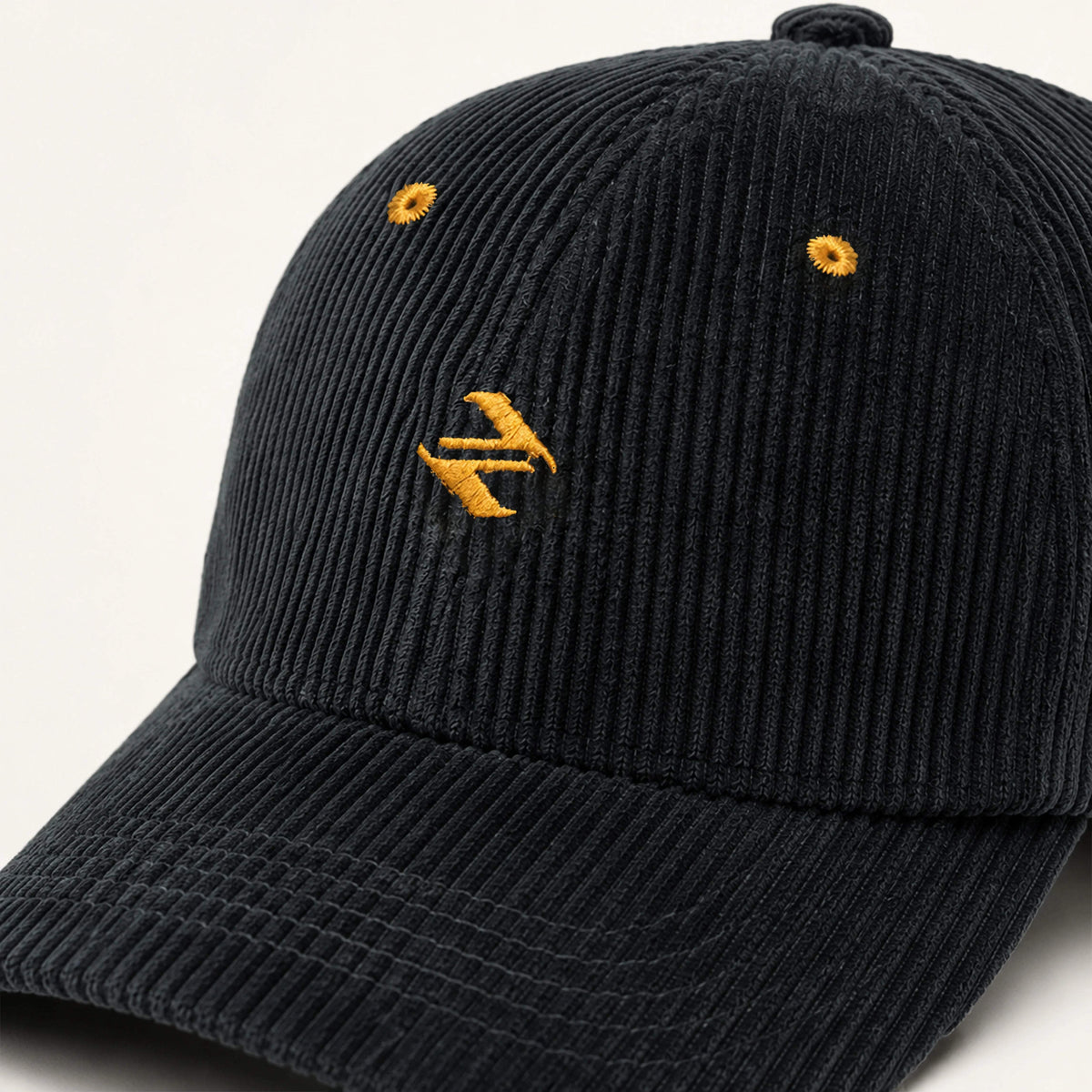 CORDUROY CAP CHARCOAL GREY NAVZA
