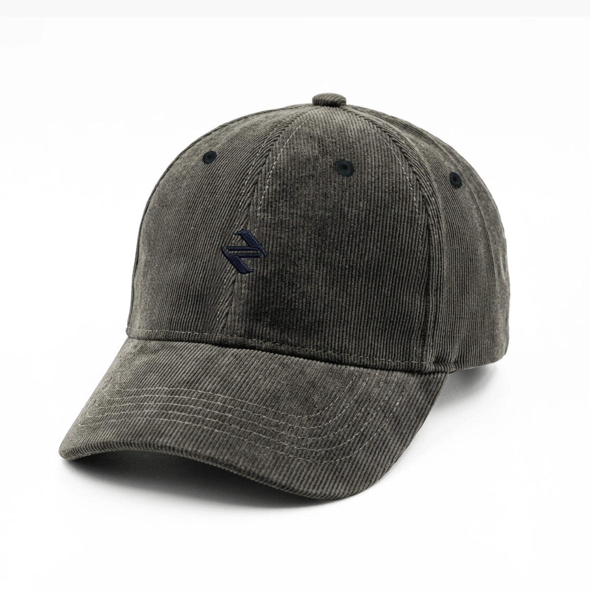 CORDUROY CAP DARK GREY NAVZA