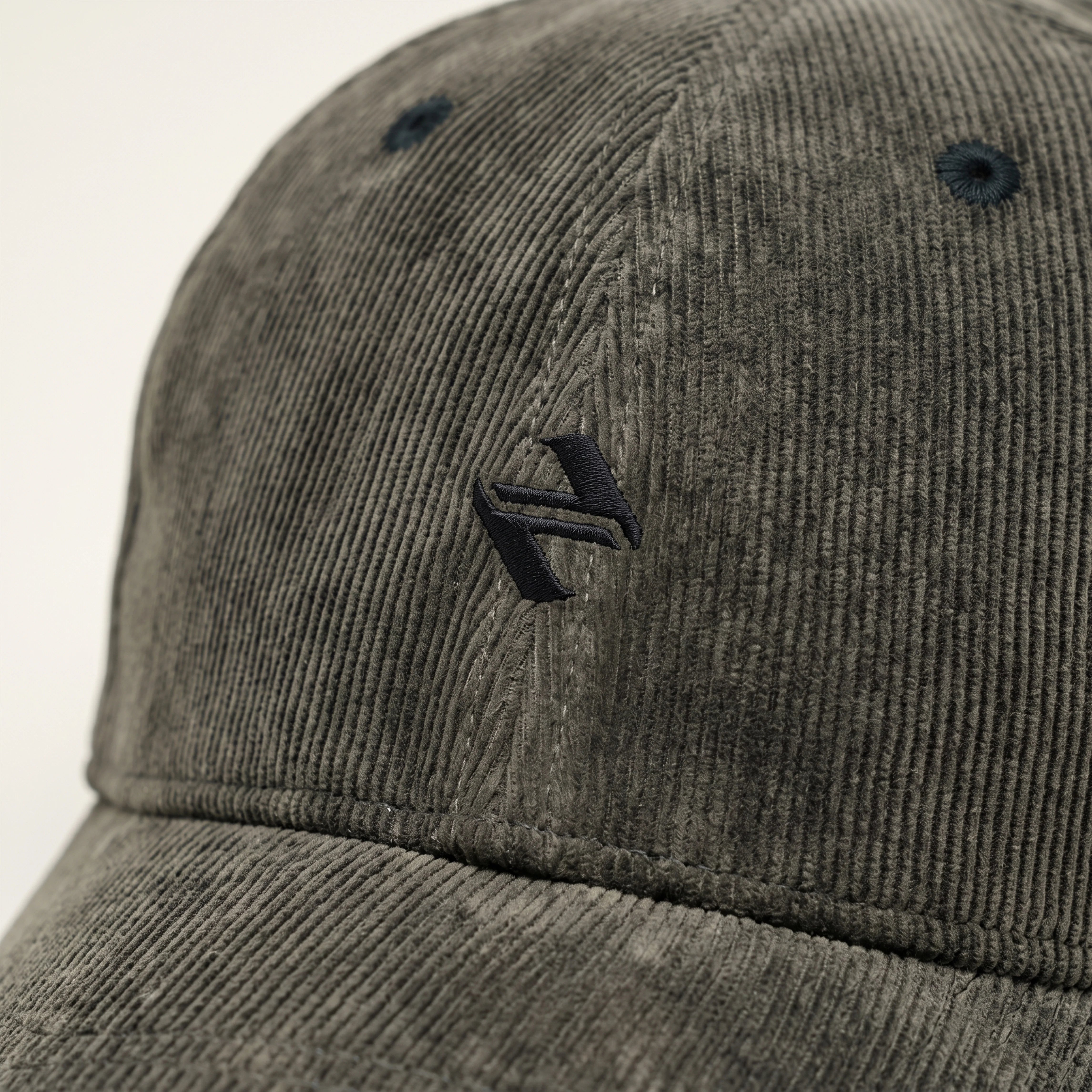 CORDUROY CAP | DARK GREY