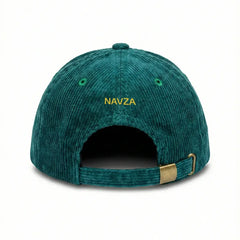 CORDUROY CAP TEAL GREEN | NAVZA