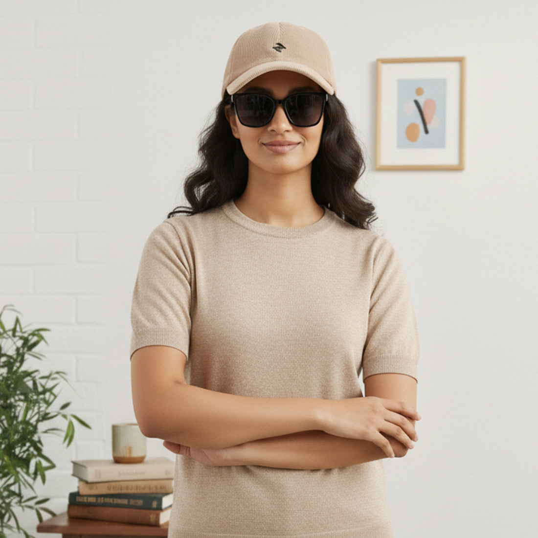 CORDUROY CAP | BEIGE