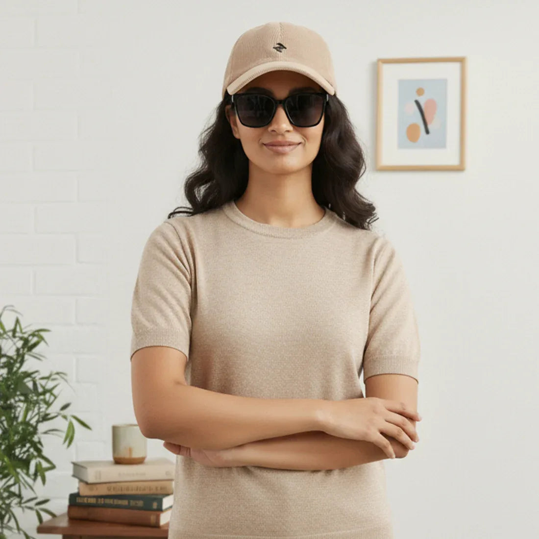 CORDUROY CAP | BEIGE - NAVZA