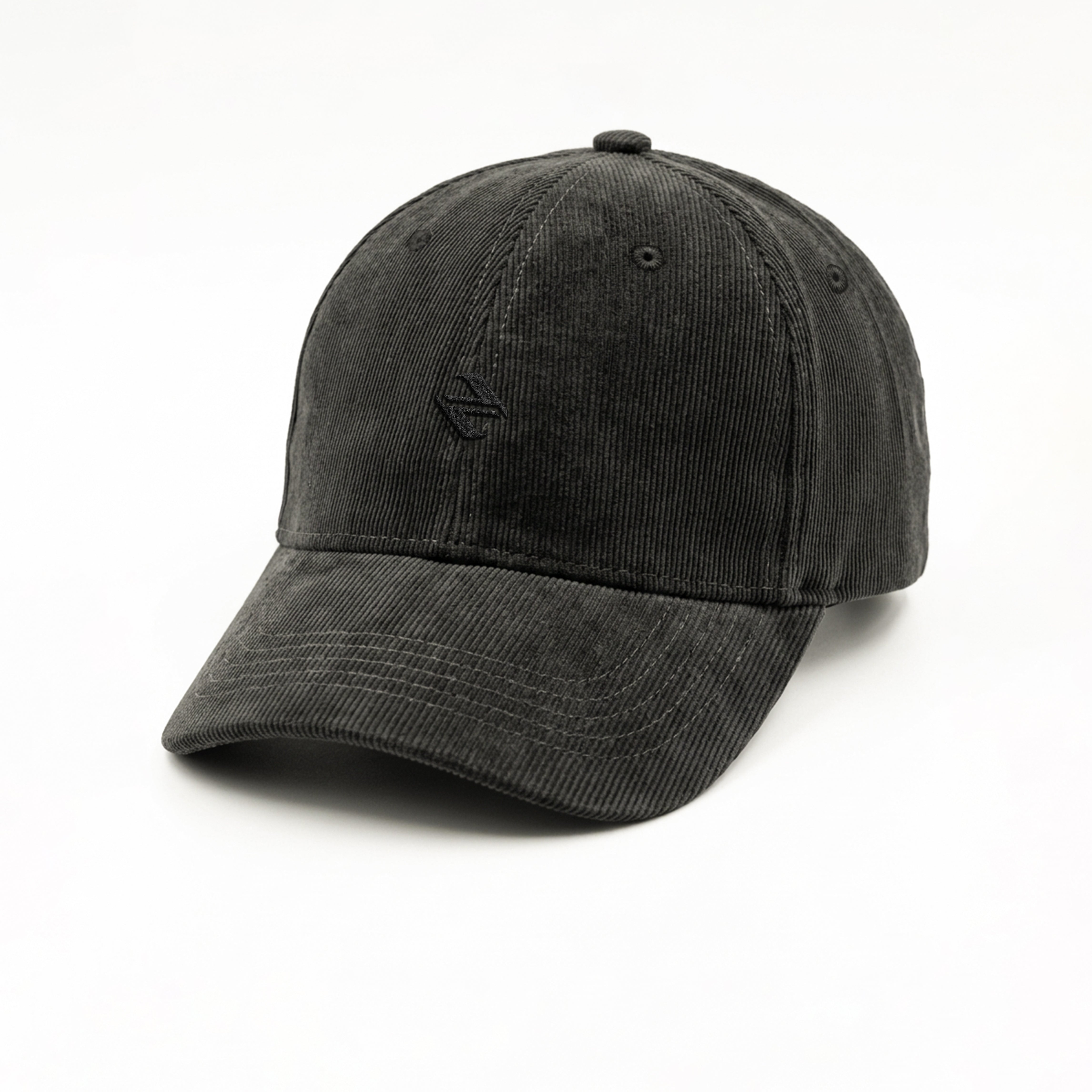 CORDUROY CAP | CHARCOAL GREY