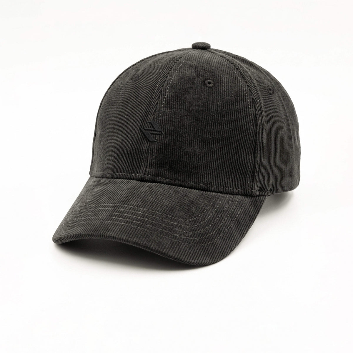 CORDUROY CAP CHARCOAL GREY NAVZA