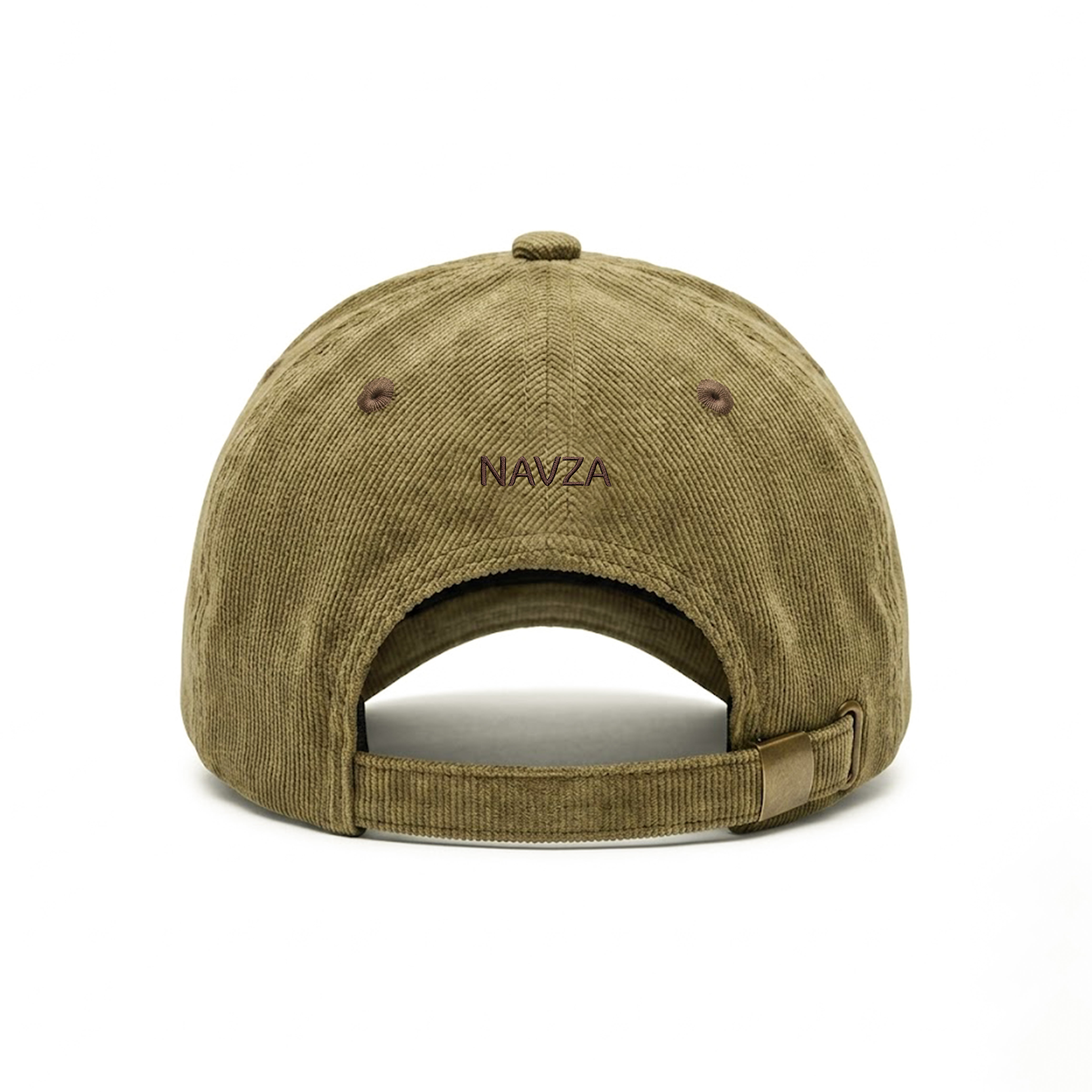 CORDUROY CAP | DARK OLIVE BROWN