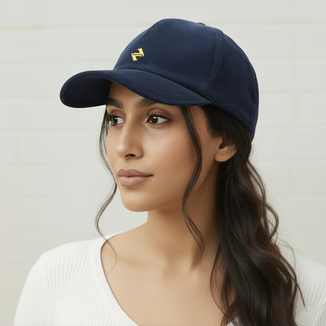 CORDUROY CAP | NAVY BLUE - NAVZA