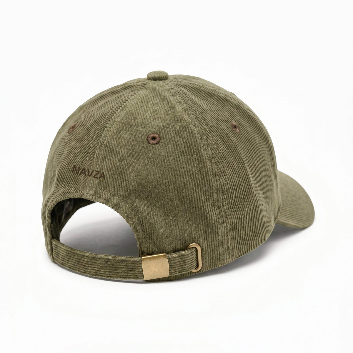CORDUROY CAP OLIVE GREEN NAVZA