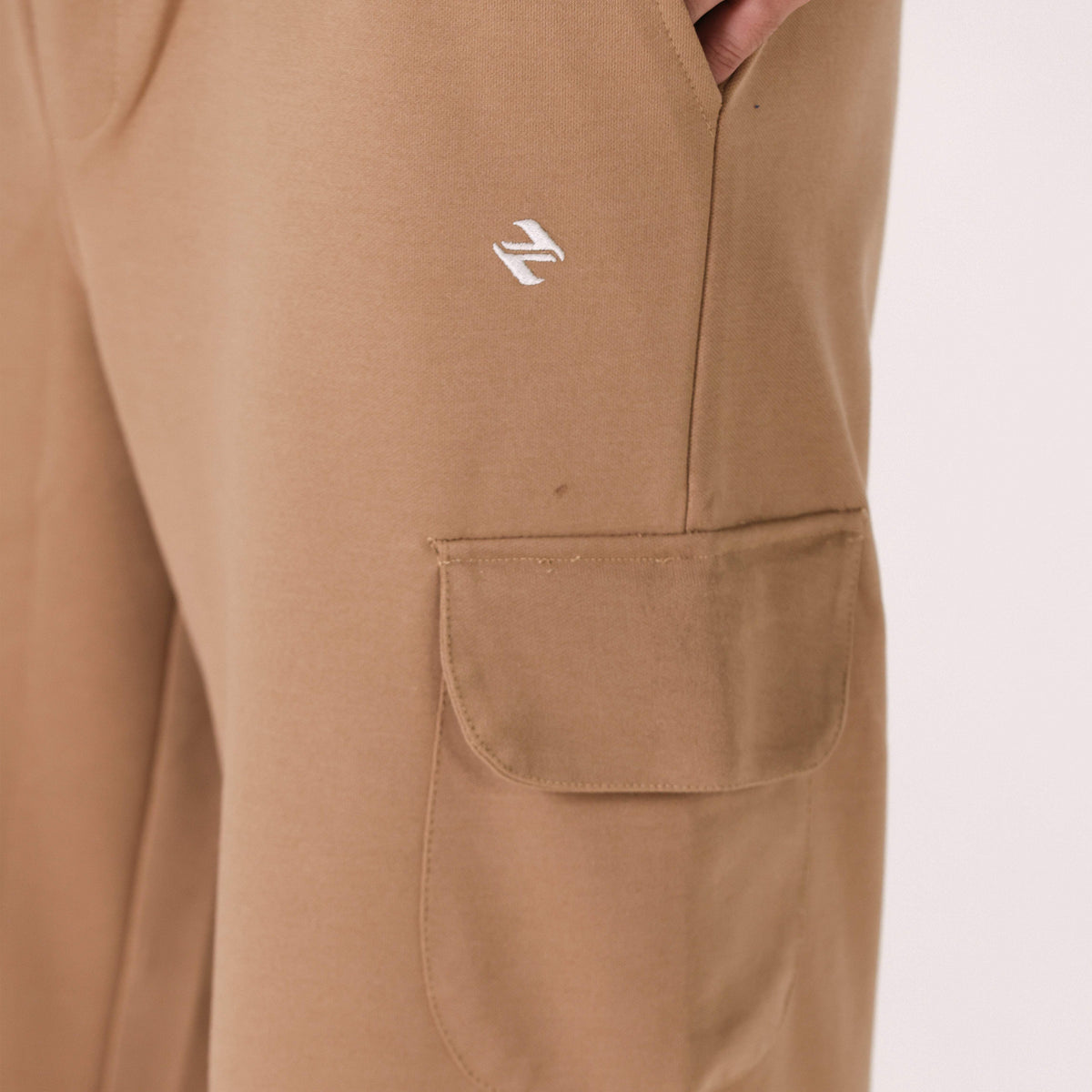 COTTON CARGO LONG SHORTS CAMEL NAVZA