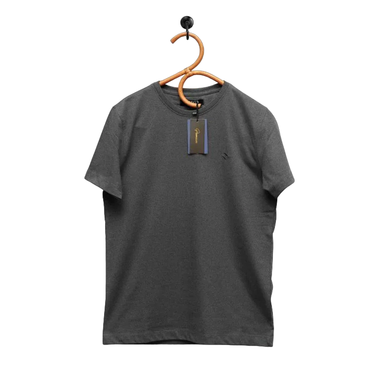 ML SLIM FIT TEE – CHARCOAL - NAVZA