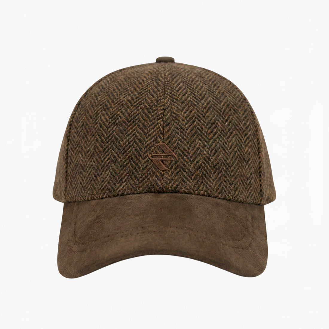 HERRING BONE CAP | BROWN