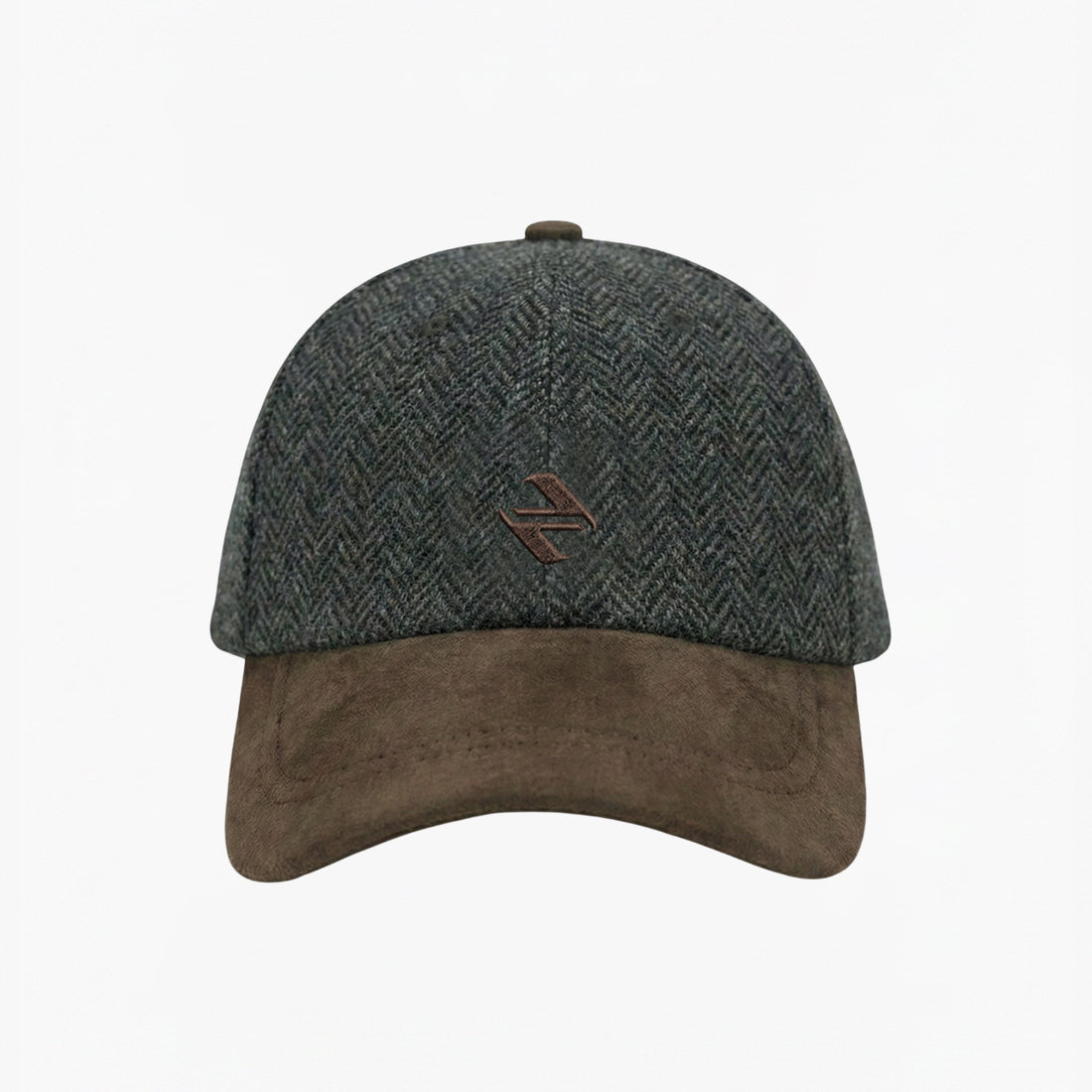 Herring bone cap charcoal | NAVZA