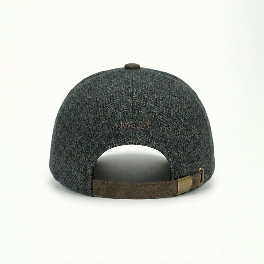 Herring bone cap charcoal | NAVZA
