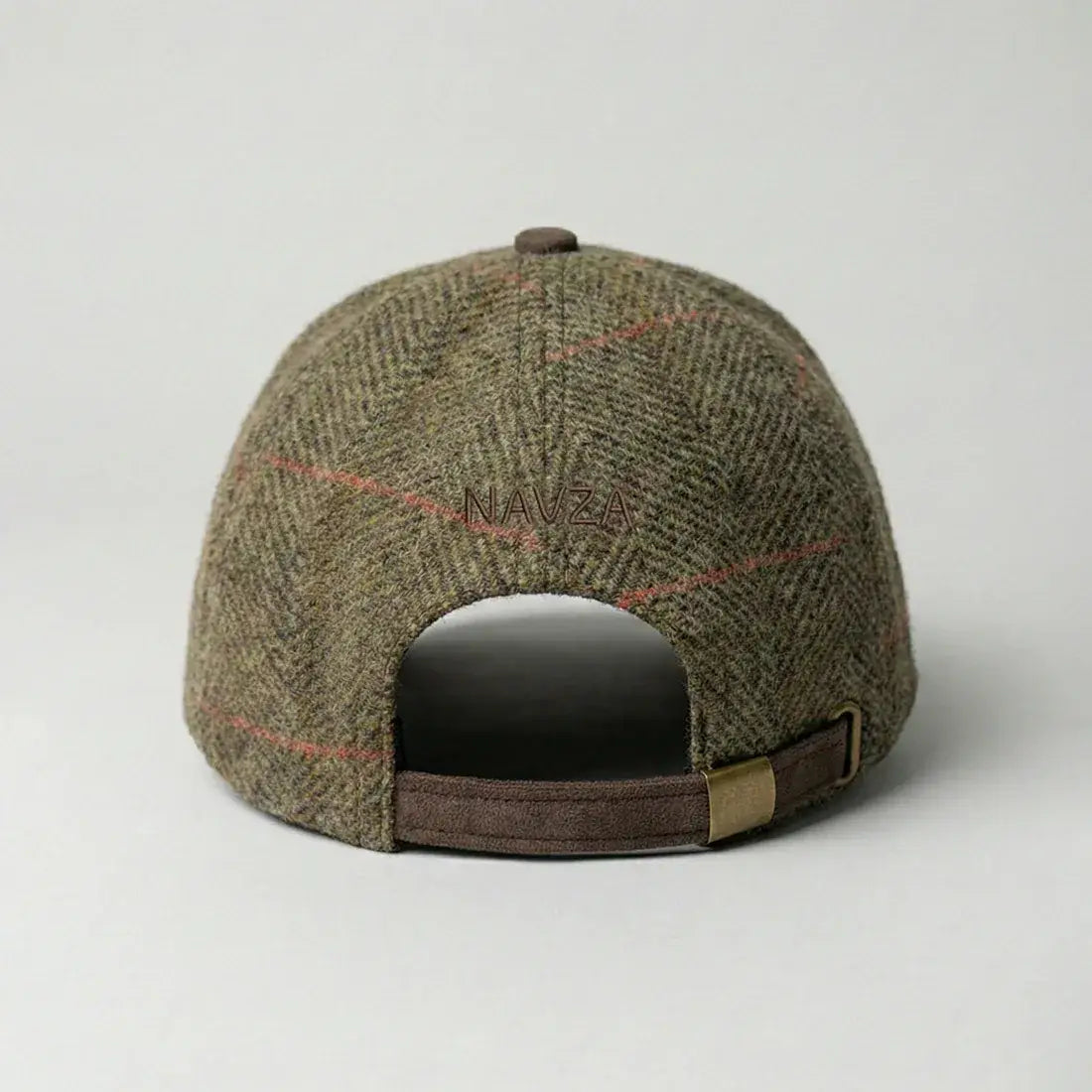 Herring bone cap olive green | NAVZA