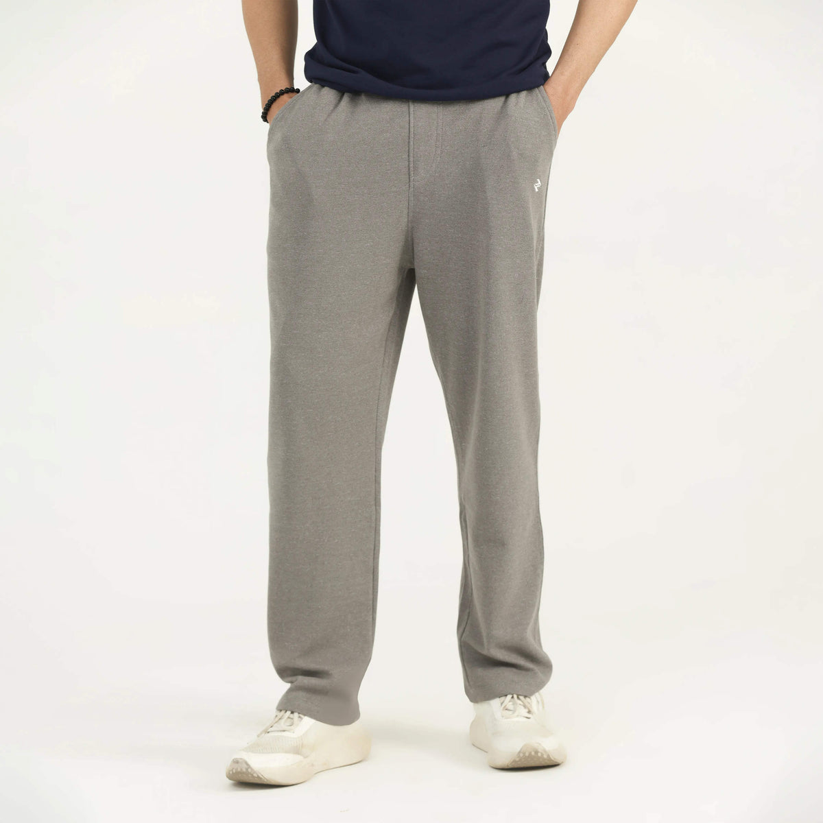 INTERLOCK COTTON TROUSER GREY NAVZA