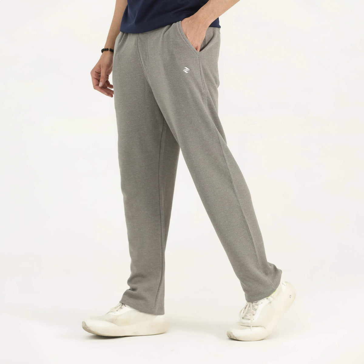 INTERLOCK COTTON TROUSER GREY NAVZA