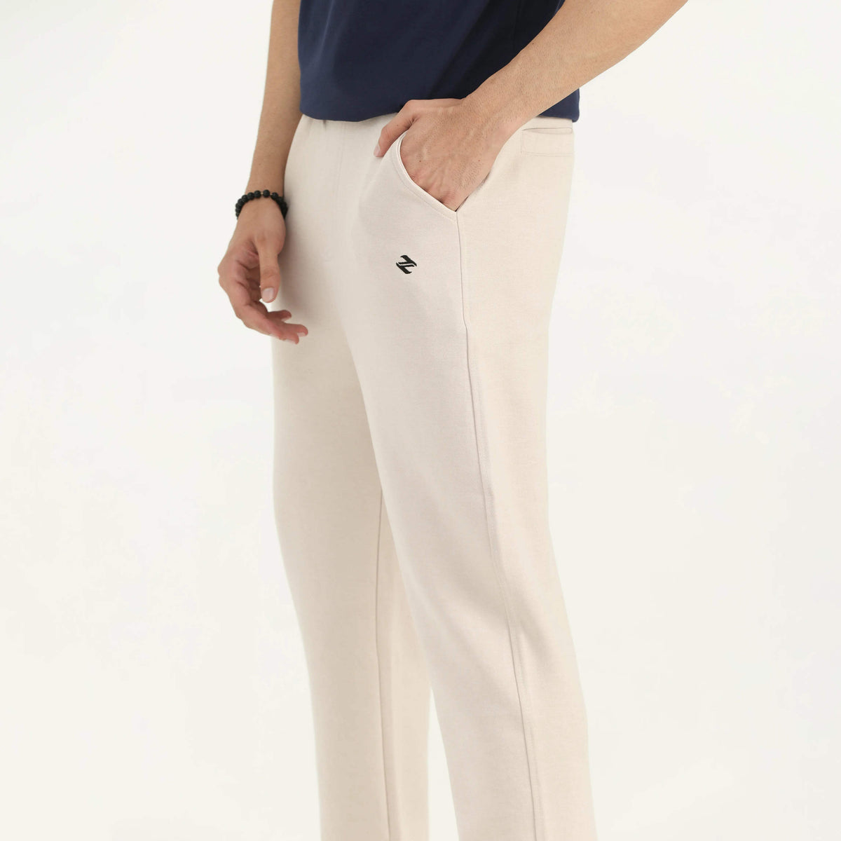 COTTON TROUSER IVORY NAVZA