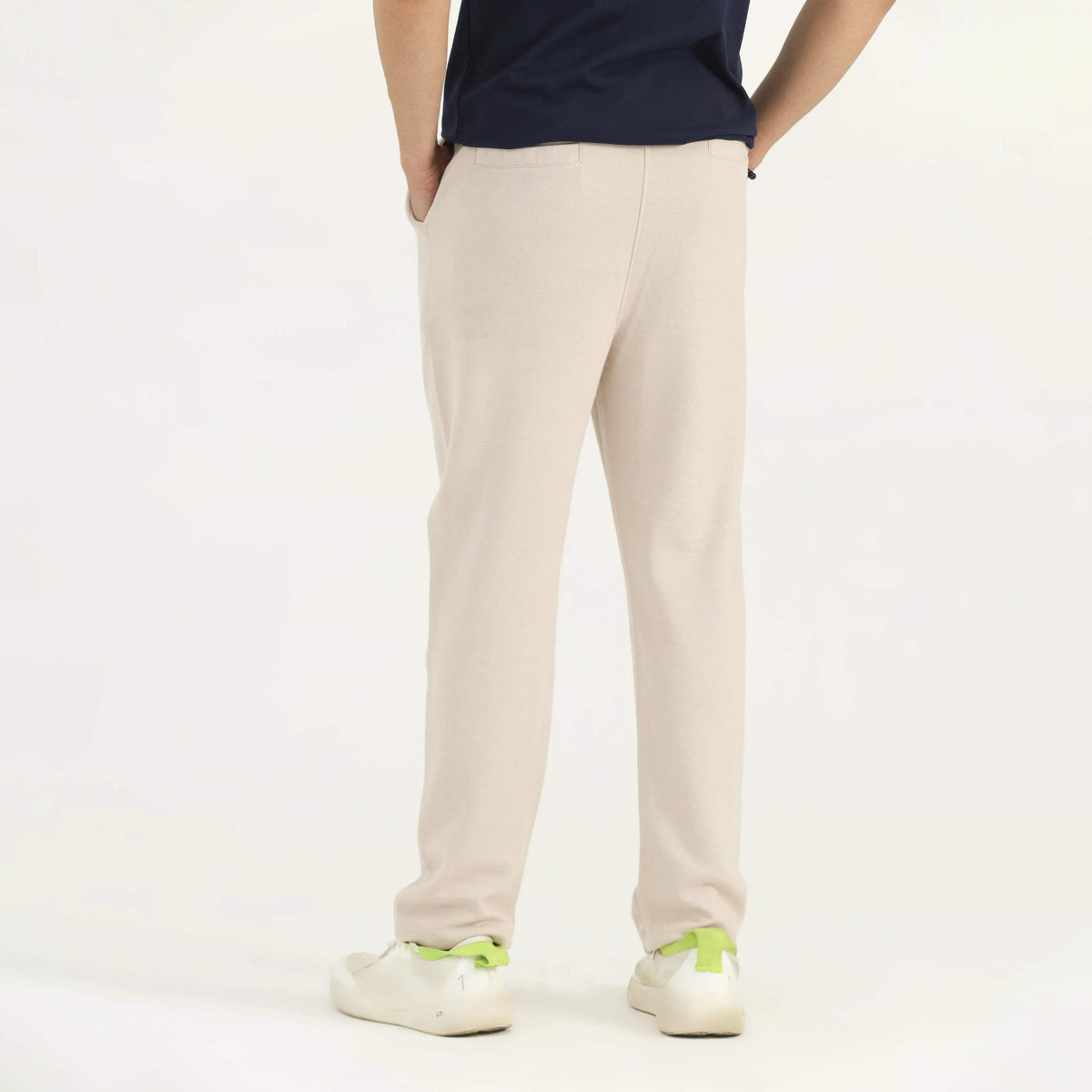 COTTON TROUSER IVORY NAVZA