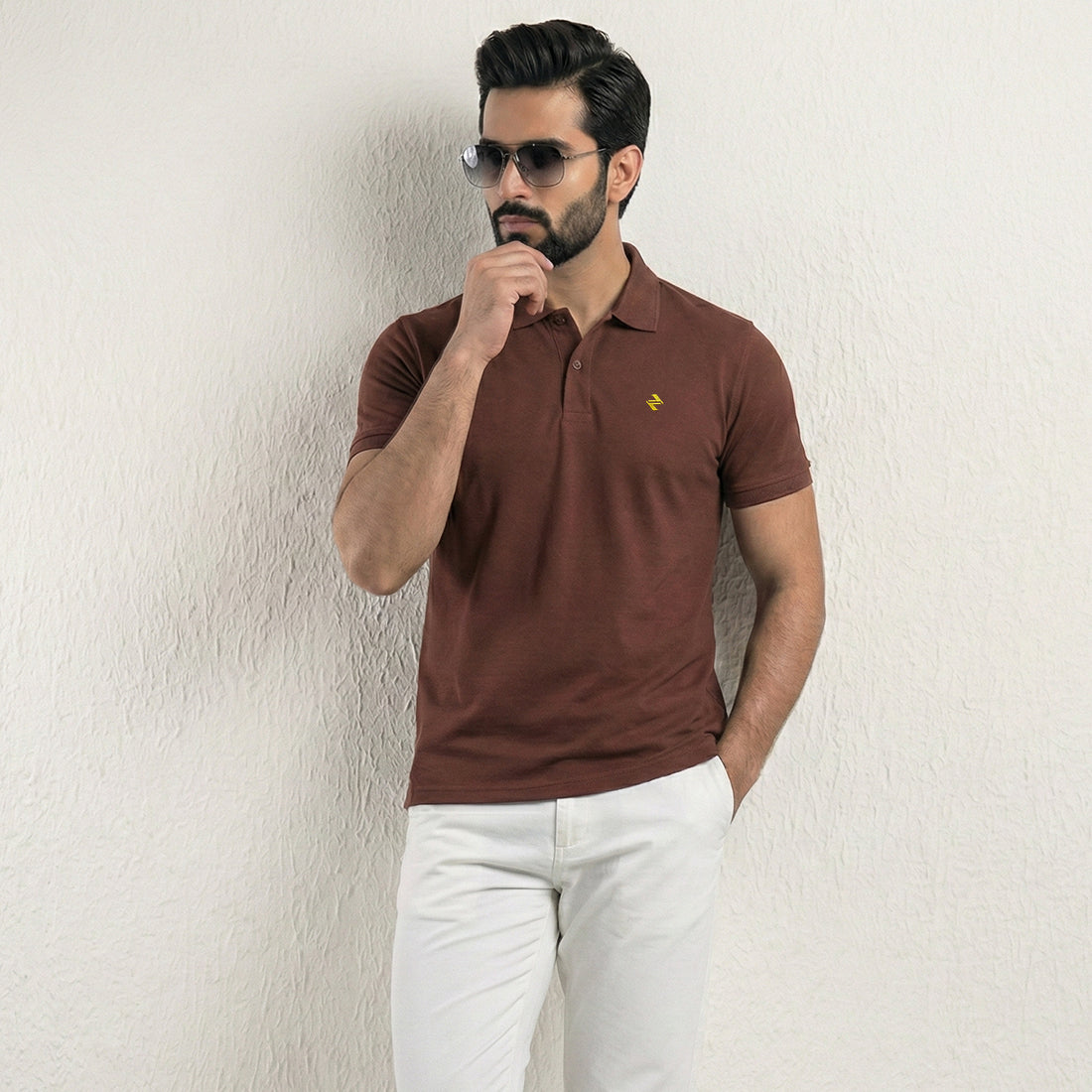 JQ CL POLO - BROWN