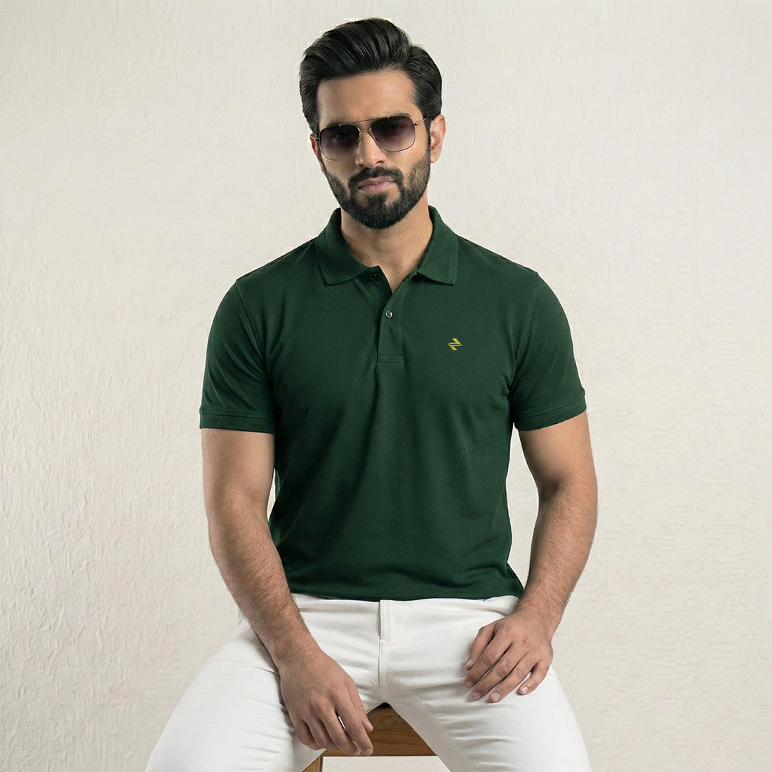 JQ CL POLO - RICH GREEN