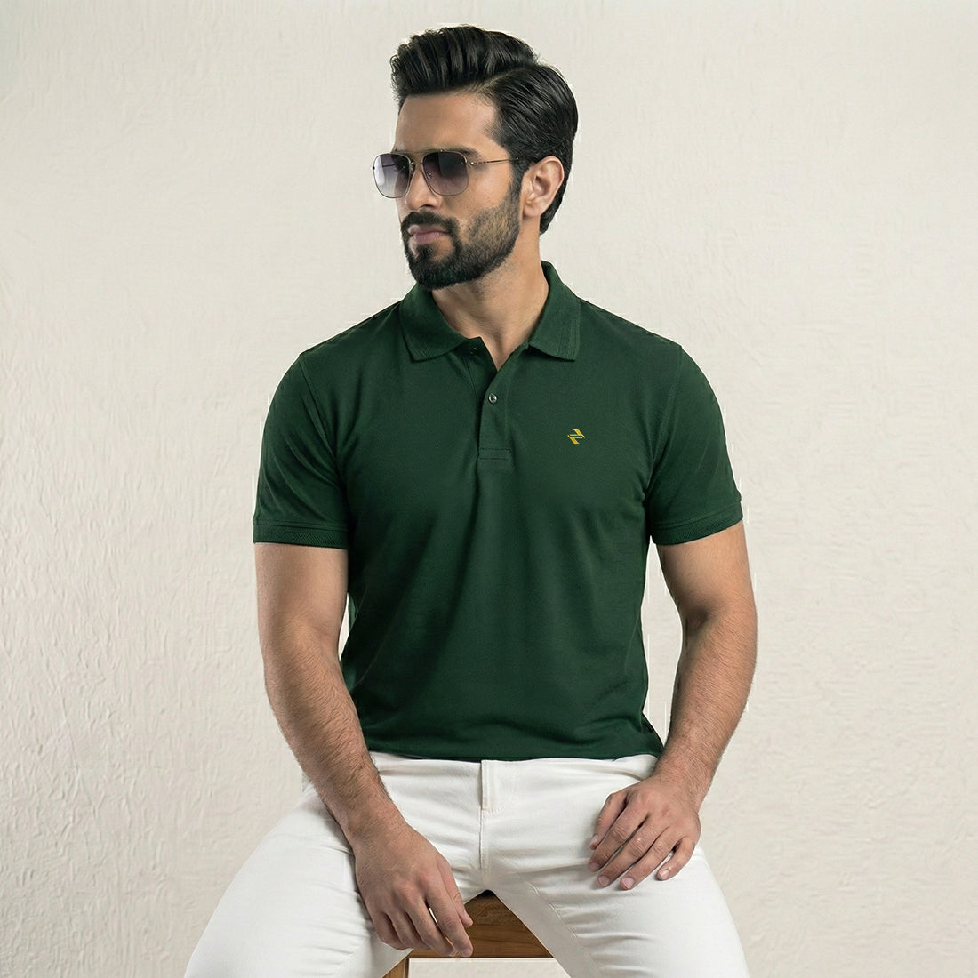 JQ CL POLO - RICH GREEN