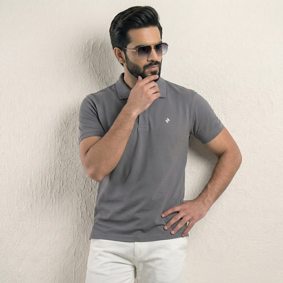 JQ POLO – GREY