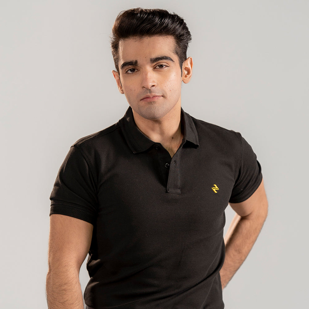 JQ CL POLO - BLACK