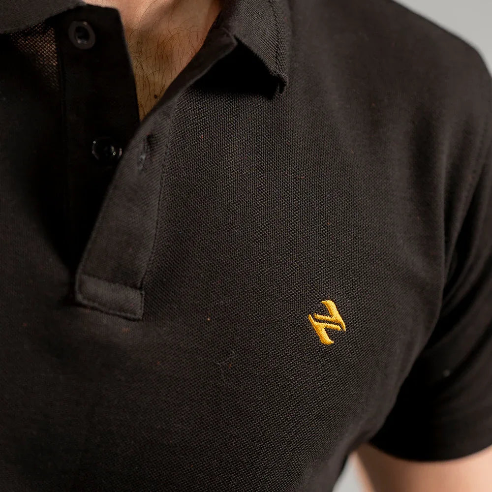 JQ CL POLO - BLACK - NAVZA