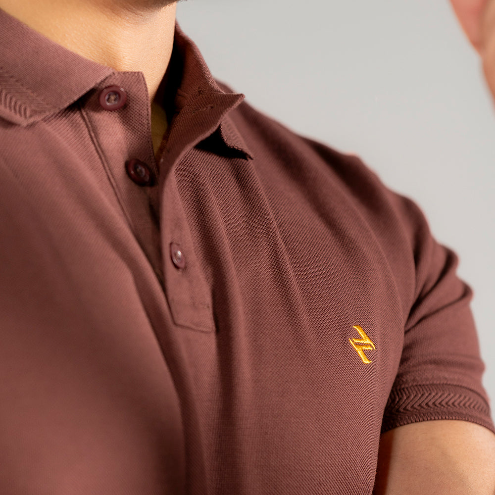 JQ CL POLO - BROWN