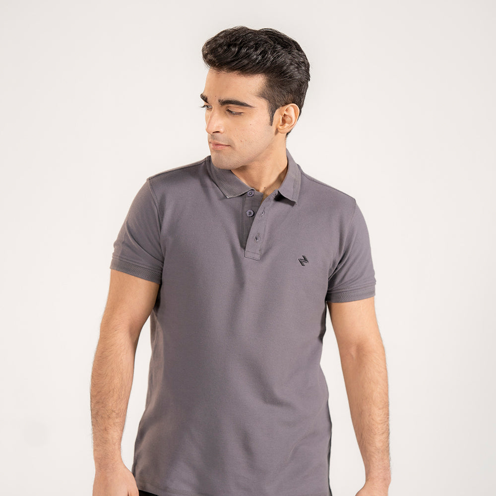 JQ CL POLO - DARK GREY