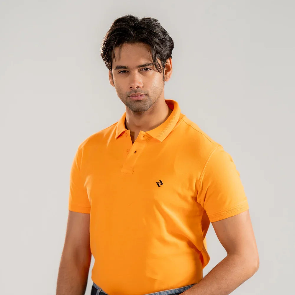 JQ CL POLO - ORANGE - NAVZA