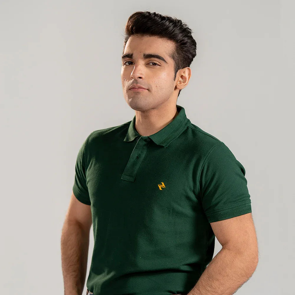 JQ CL POLO - RICH GREEN - NAVZA