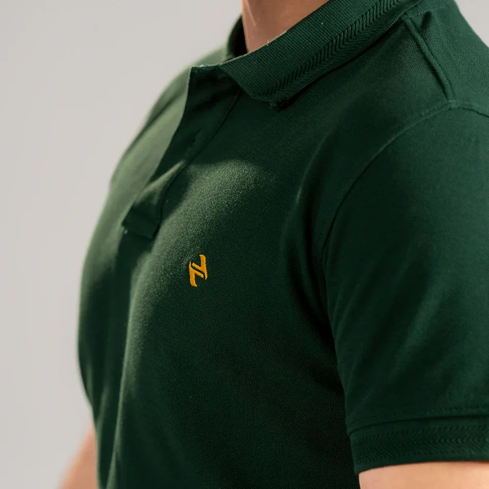 JQ CL POLO - RICH GREEN - NAVZA