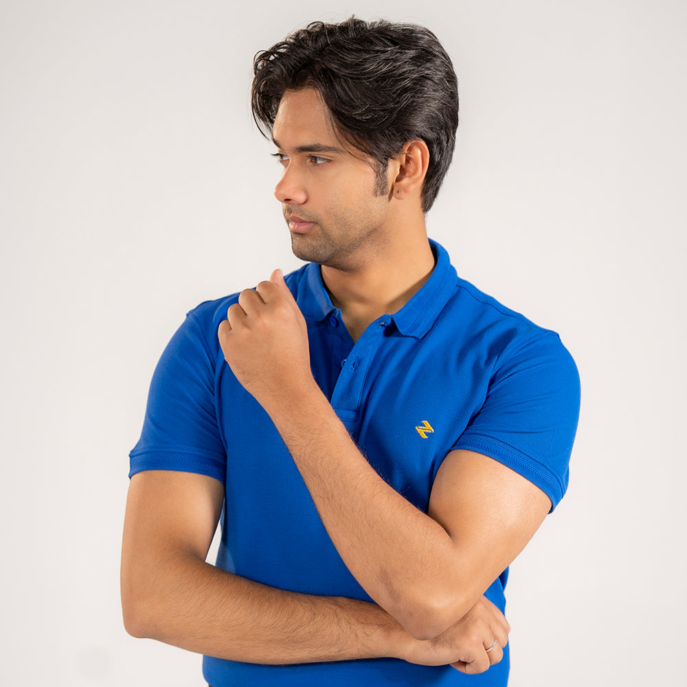 JQ CL POLO - ROYAL BLUE