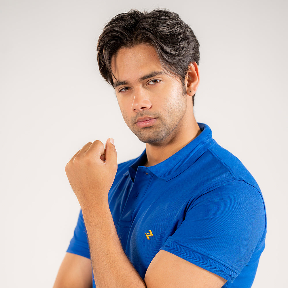 JQ CL POLO - ROYAL BLUE