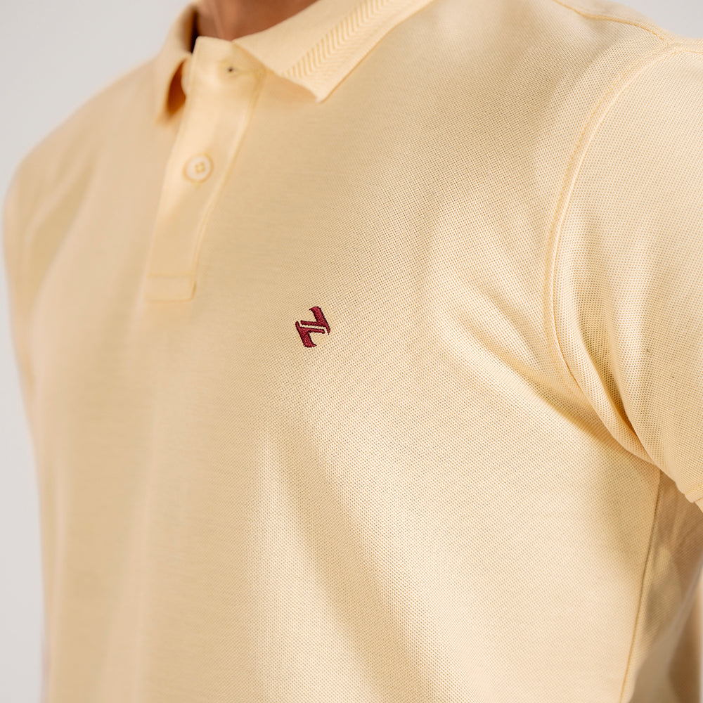 JQ CL POLO - SOFT YELLOW