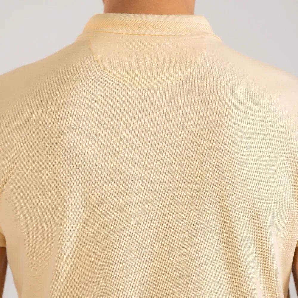 JQ CL POLO - SOFT YELLOW - NAVZA