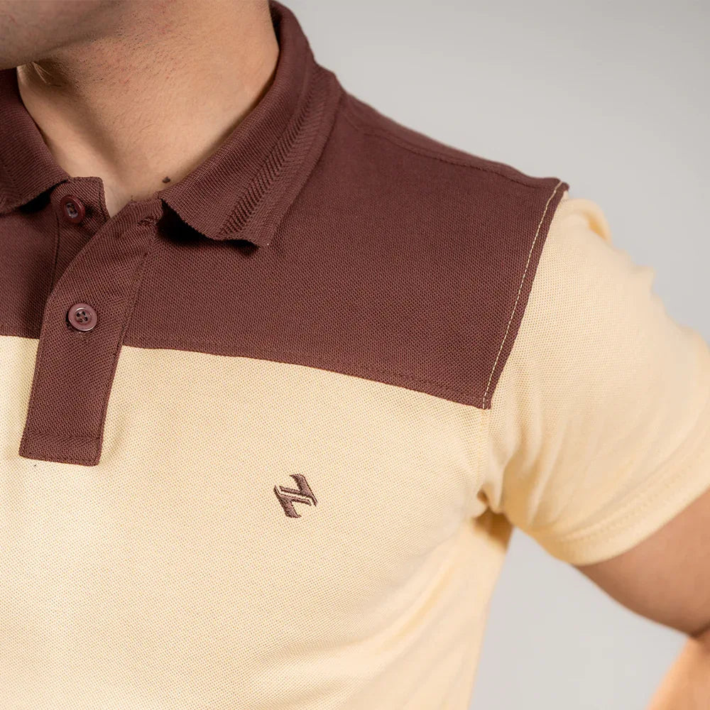 JQ SC POLO - YELLROWN - NAVZA