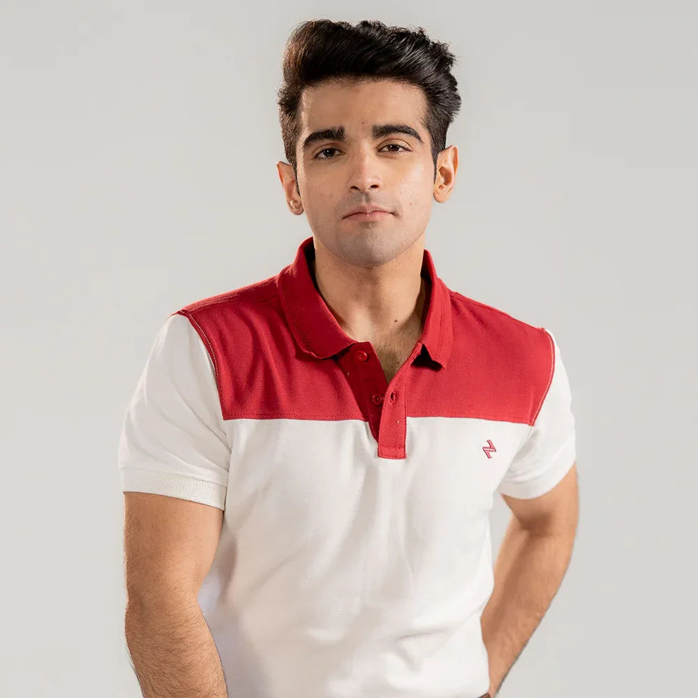JQ SC POLO - WHITE - NAVZA