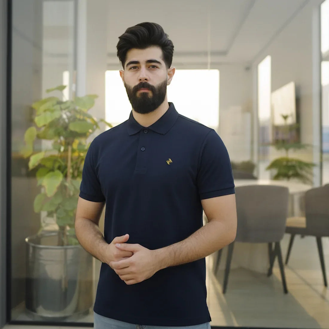 JQ CL POLO - NAVY - NAVZA