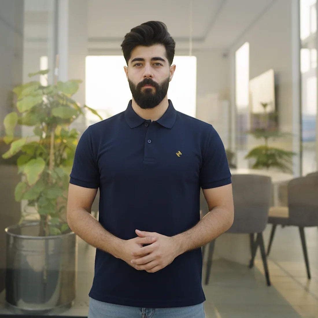 JQ CL POLO - NAVY - NAVZA