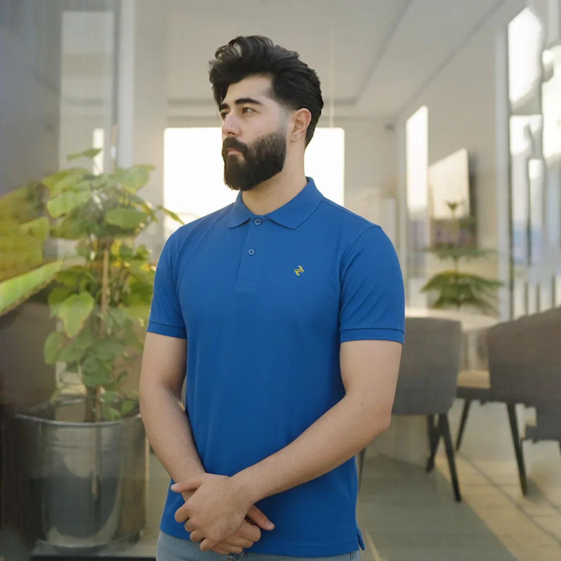 JQ CL POLO - ROYAL BLUE - NAVZA