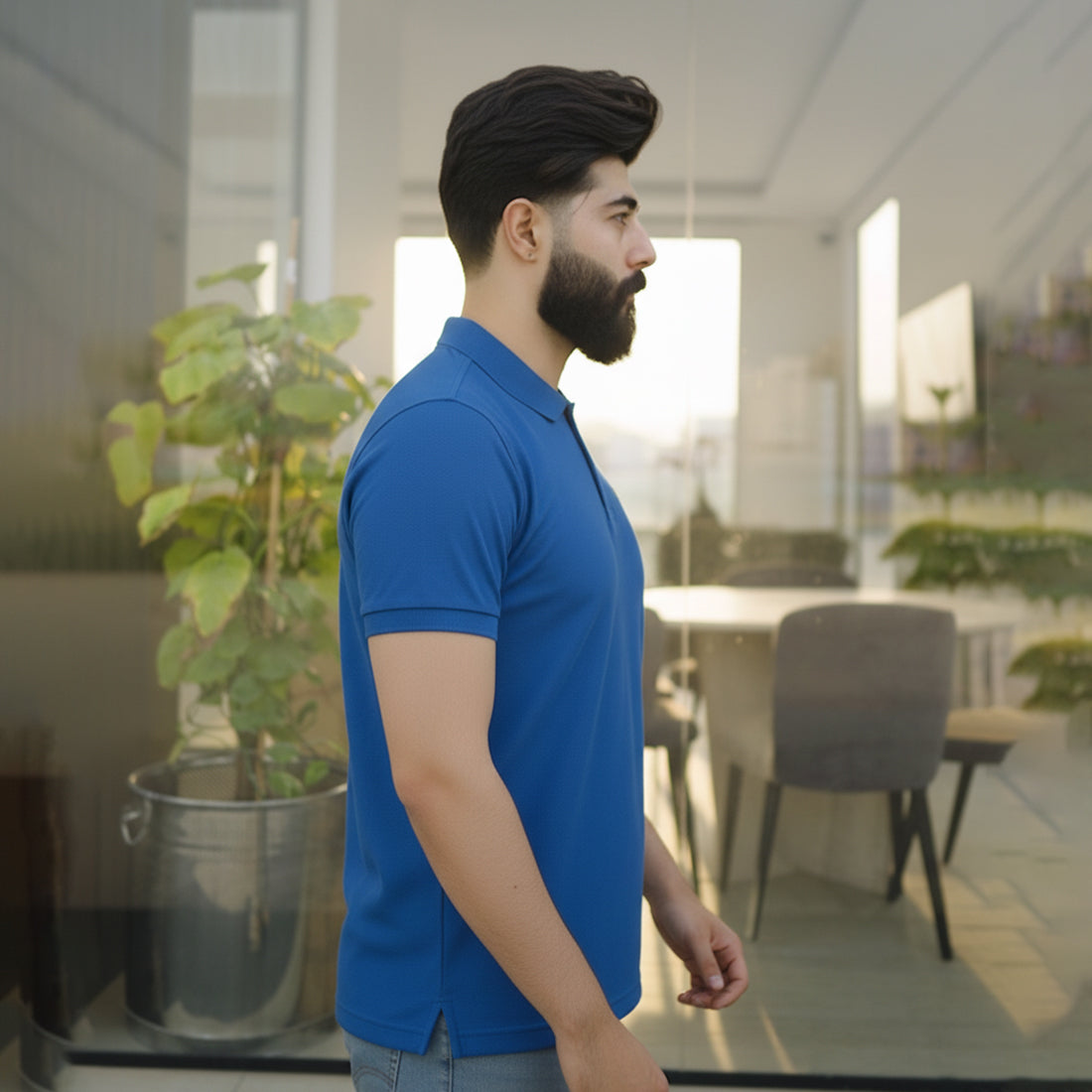 JQ CL POLO - ROYAL BLUE