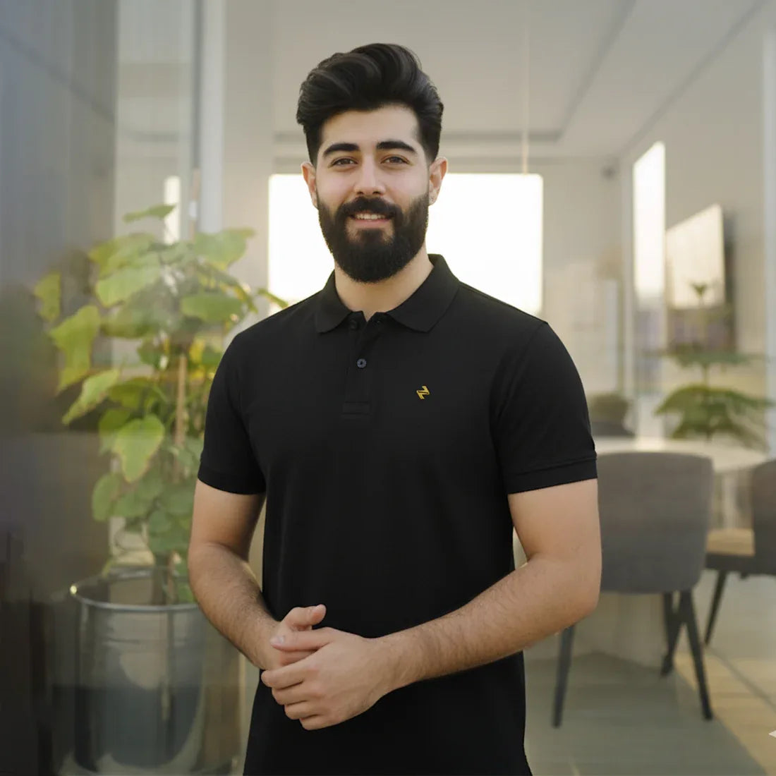 JQ POLO – BLACK - NAVZA