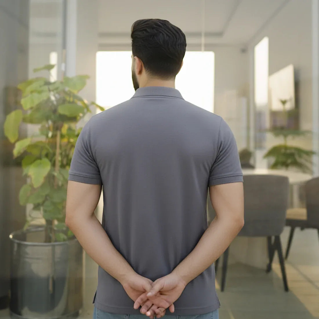 JQ POLO – GREY - NAVZA