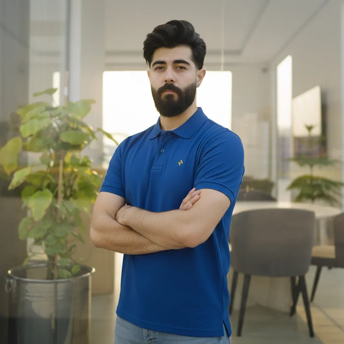 JQ POLO – ROYAL BLUE - NAVZA