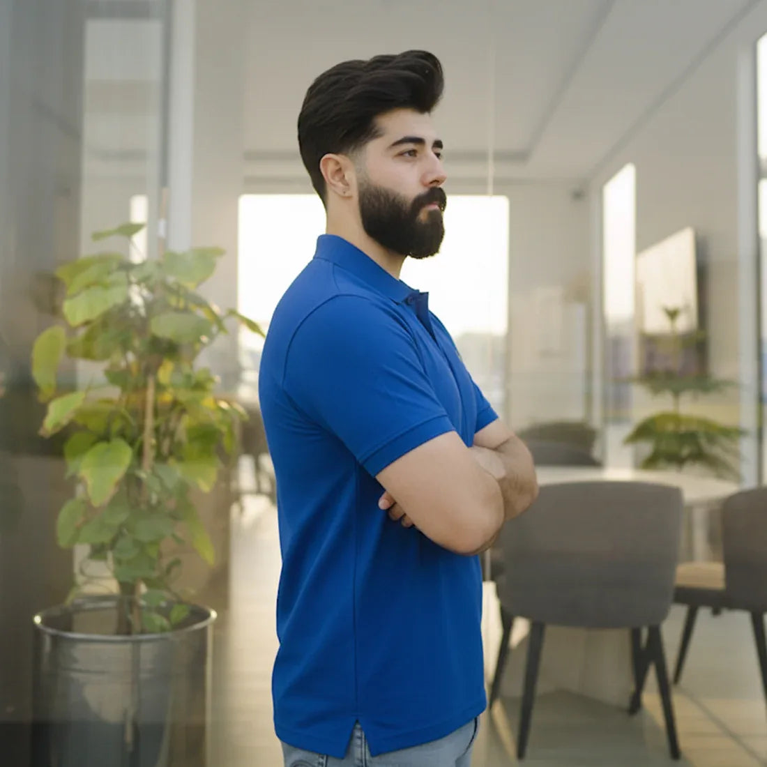 JQ POLO – ROYAL BLUE - NAVZA