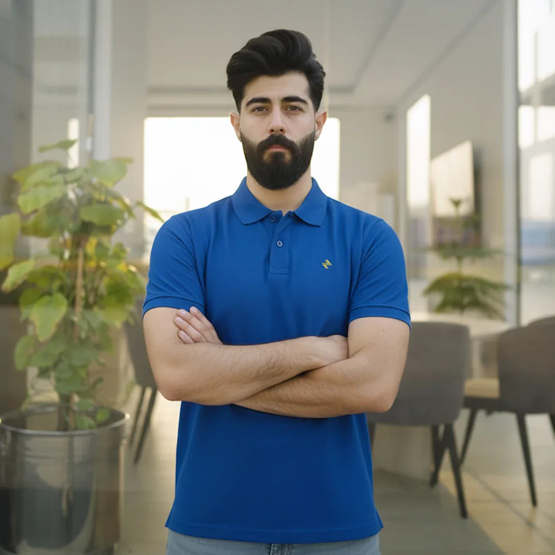 JQ POLO – ROYAL BLUE - NAVZA