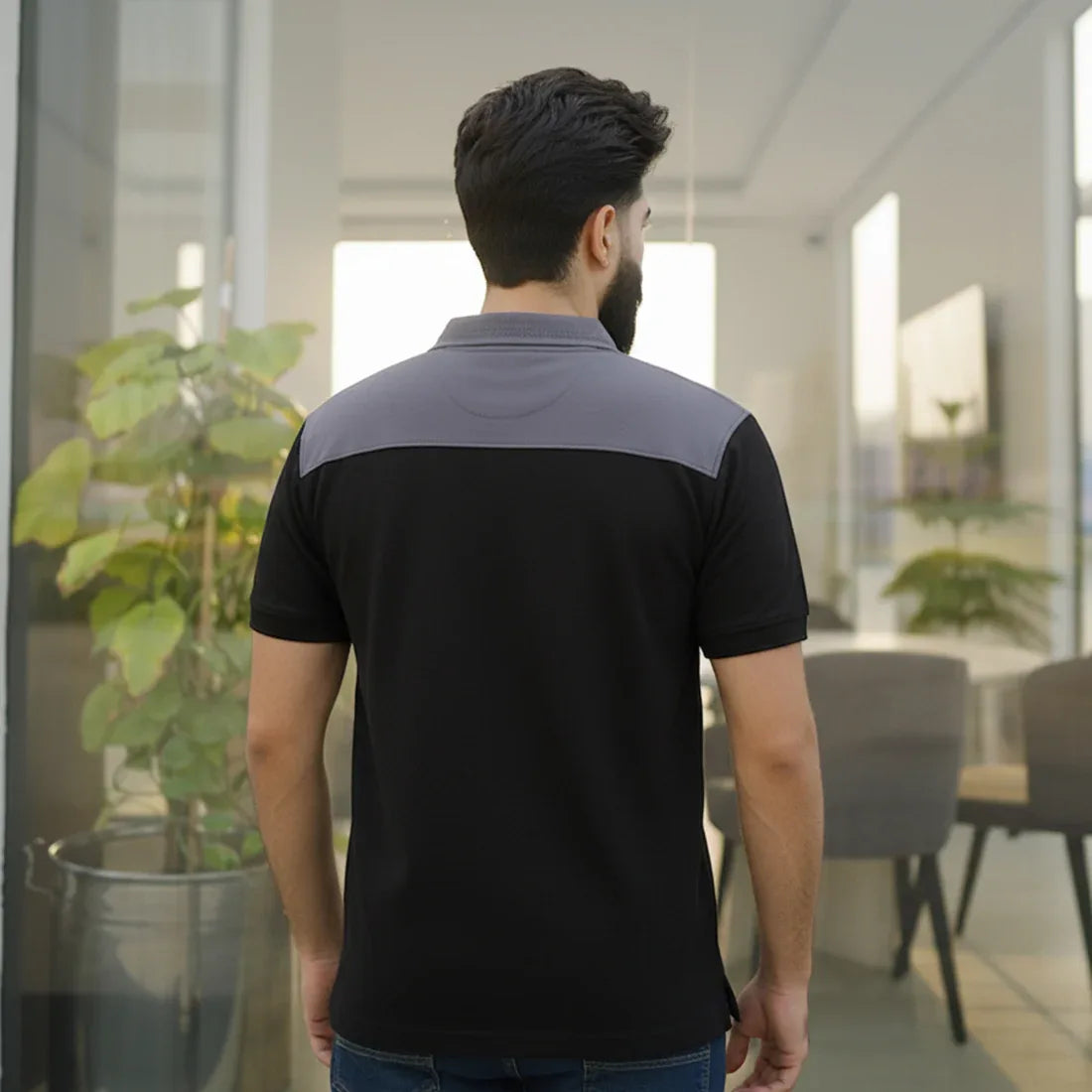 JQ SC POLO - BLACK - NAVZA