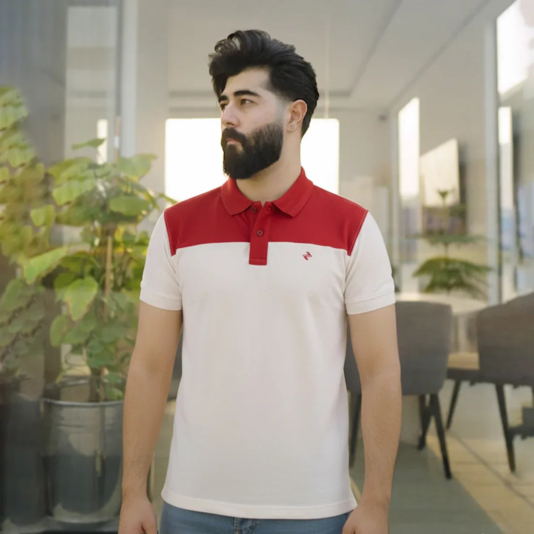 JQ SC POLO - WHITE - NAVZA